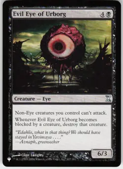 Evil Eye of Urborg 107/301 MTG Normal The List Reprints - Image 1
