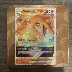 Charizard VSTAR 019/159 Crown Zenith Full Art Ultra Rare Holo Pokemon Card - Image 1