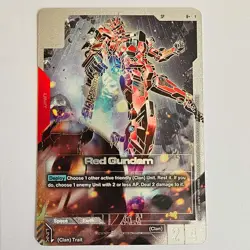 GUNDAM CARD GAME - RED GUNDAM SP GD03-039 R+ GD04 - HOLO - Image 1