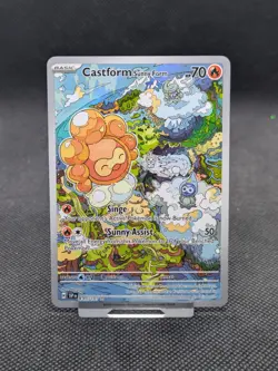 Castform Sunny 195/191 Surging Sparks Illustration Rare Pokemon Card NM/M - Image 1