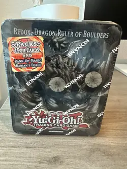 Yu-Gi-Oh! Redox, Dragon Ruler Of Boulders Tin For Card Game CCG TCG BND 83717884224 - Image 1