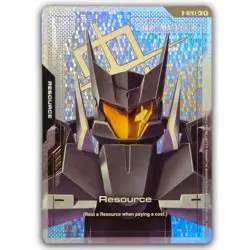 GUNDAM CARD GAME RESOURCE - GRAHAM' UNION FLAG CUSTOM (R-028 C+) FOIL - GD03 - Image 1