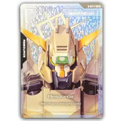 GUNDAM CARD GAME RESOURCE - GUNDAM GUSION REBAKE (R-027 C+) FOIL - GD03 - Image 1