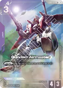 GUNDAM CARD GAME GD02-059 U+ GUNDAM AIRMASTER - FOIL - GD02 DUAL IMPACT - Image 1