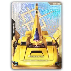GUNDAM CARD GAME RESOURCE CARD - THE-O (R-021 C+) FOIL - GD03 - Image 1