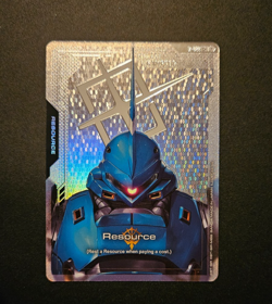 GUNDAM CARD GAME RESOURCE CARD - KAMPFER R-022 C+ FOIL - GD03 STEEL REQUIEM - Image 1