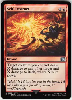 Self-Destruct 157 MTG Normal FINAL FANTASY - Image 1