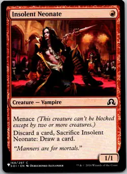 Magic the Gathering Insolent Neonate Mystery Booster MTG Free Shipping - Image 1