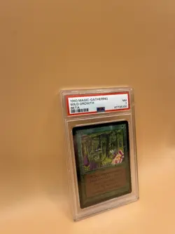 Wild Growth – MTG Beta (1993) – PSA 7 NM – Magic the Gathering - Image 2