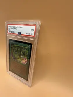 Wild Growth – MTG Beta (1993) – PSA 7 NM – Magic the Gathering - Image 3