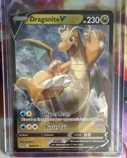 Pokemon Co. Dragonite V 049/078 Pokemon GO Ultra Rare Holo EN - Image 1