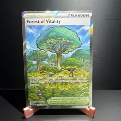 Forest of Vitality 109/088 Pokemon GO Secret Rare Stadium Holo Eng - Image 1