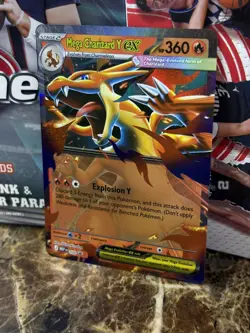 Mega Charizard Y Ex 30 Promo - Tin Promo - Pokemon TCG NM PROMO - Image 2