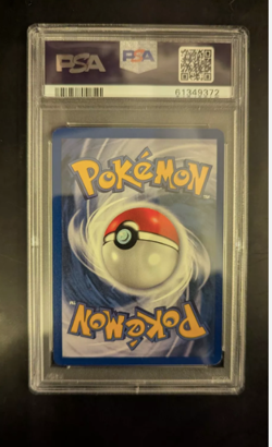 PSA 8 NM-MT 2000 1ST EDITION ROCKET POKEMON MEOWTH 62/82 #82 WOTC THICK STAMP !! - Image 2