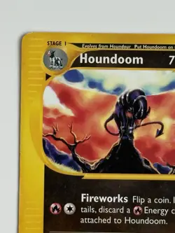 Pokemon TCG Houndoom 15/147 Aquapolis Non-Holo E-Reader - Image 2