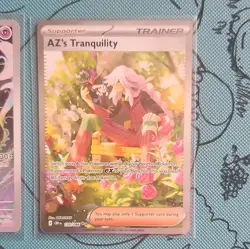 Nintendo Pokemon TCG Chaos Rising Holo Xerneas 091/086 + AZ's Tranquility 120... - Image 3