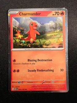 Charmander (Cosmos Holo) 004/165 MCAP Promo Holo Near Mint - Image 1