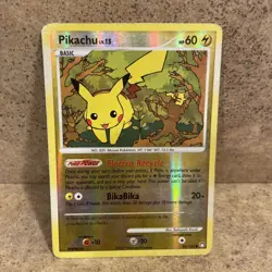Pikachu 94/123 - Reverse Holo - Mysterious Treasures - Pokemon TCG 2007 - MP - Image 2