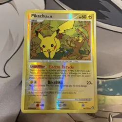 Pikachu 94/123 - Reverse Holo - Mysterious Treasures - Pokemon TCG 2007 - MP - Image 3