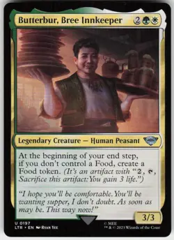 Butterbur, Bree Innkeeper 197 MTG Normal Universes Beyond: The Lord of the Rings - Image 1