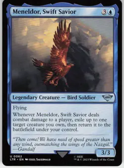 Meneldor, Swift Savior 62 MTG Normal Universes Beyond: The Lord of the Rings: Ta - Image 1