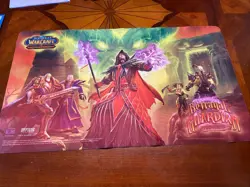 World of Warcraft TCG Worldbreaker Play Mat BLIZZARD Cryptozoic 2010 - Image 1