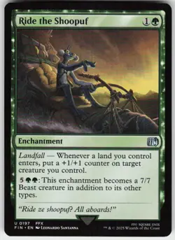 Ride the Shoopuf 197 MTG Normal FINAL FANTASY - Image 1