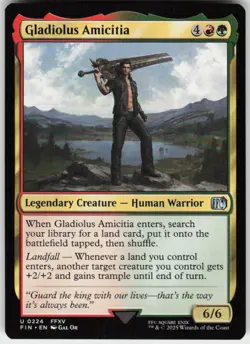 Gladiolus Amicitia 224 MTG Normal FINAL FANTASY - Image 1