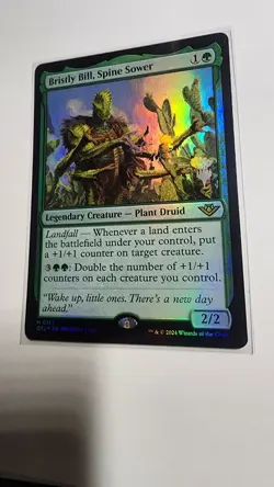 "Bristly Bill, Spine Sower" - Foil - Promo Pack edition NM 1x x1 MTG - Image 1