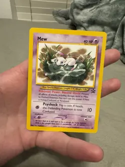 Pokemon Black Star Lilypad Mew #47 Wizards of the Coast Promo Card - Image 1