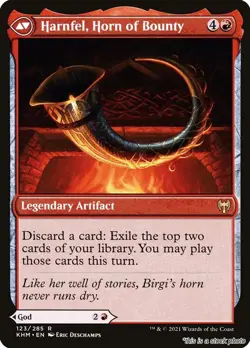 Birgi, God of Storytelling MTG Kaldheim Rare Foil NM Pck Fresh - Image 2