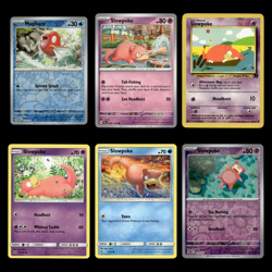 6x Magikarp Lot Slowpoke 129.0 Scarlet Violet Series Scarlet Violet 151 Pokemon - Image 1