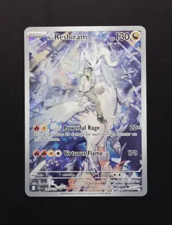 N's Reshiram IR 167/159 Sv09: Journey Together Illustration Rare Holo Pokemon NM - Image 1