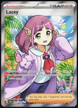 Lacey 166/142 Stellar Crown Ultra Rare Sakuma Lightly Played - Image 2