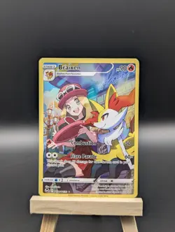 Pokemon Silver Tempest Trainer Gallery Braixen TG01/TG30 -PTCGO - Image 1