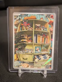 Litten - 167/162 - Illustration Rare Near Mint Pokemon - Image 1