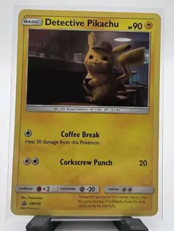 The Pokemon Company Detective Pikachu SM190 SM Promo Holo English 2019 90 HP - Image 1