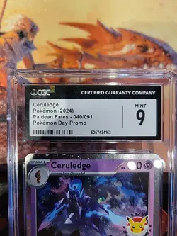 Ceruledge - (Pokemon Day 2024) CGC Mint 9 - Image 2