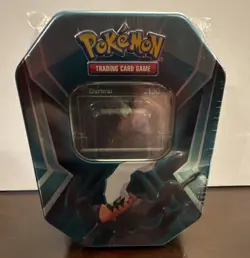 Pokemon TCG Shining Legends Darkrai Tin Box Configuration Factory Sealed - Image 1