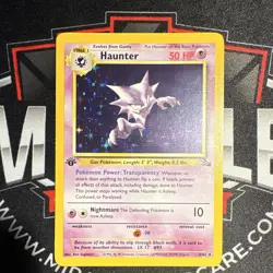Wizards of the Coast Haunter 6/62 Fossil Holo Rare 1st Edition EN 50HP 1999 - Image 1