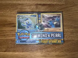 Pokemon TCG - Diamond & Pearl 2-Player Trainer Kit (Open / Complete / No Pack) - Image 1