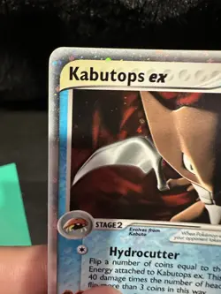 Pokemon TCG EX Sandstorm 97/100 Kabutops ex Ultra Rare Great Condition - Image 3
