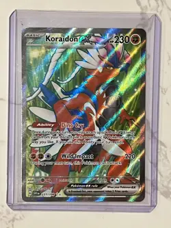 Pokemon TCG Koraidon ex Full Art SV: Base Set 231/198 Holo Ultra Rare Pokemon - Image 1