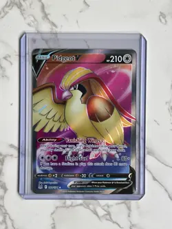 Pokemon TCG Pidgeot V Full Art 188/196 Swsh11: Lost Origin Holo Ultra Rare Full - Image 1