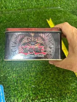 Vintage 2002 Yu-Gi-Oh Summoned Skull Booster Pack Collectors Tin Empty Konami - Image 4