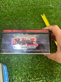 Vintage 2002 Yu-Gi-Oh Summoned Skull Booster Pack Collectors Tin Empty Konami - Image 5