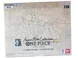 One Piece Card Game EB-02 Booster Box Anime 25th Collection New & SEALED - Image 1