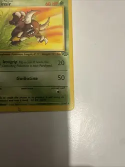 Pokemon TCG Pinsir Jungle Card 25/64 Unlimited Rare Non-Holo, WOTC - Image 3
