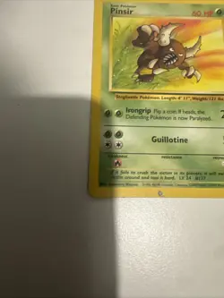 Pokemon TCG Pinsir Jungle Card 25/64 Unlimited Rare Non-Holo, WOTC - Image 4