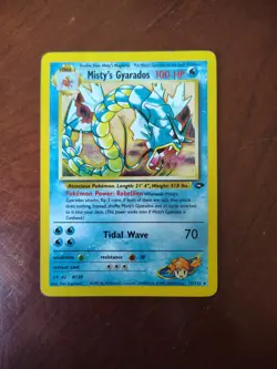 Pokemon Misty's Gyarados 13/132 Gym Challenge Holo Rare - Image 1